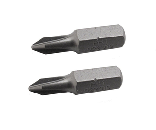 Felo 0715710271 PH 2 x 1" Phillips Industrial Bits, 2 Pack