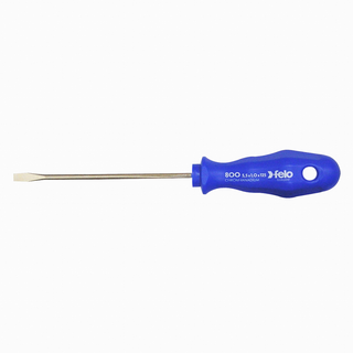 Felo 0715717000 1/8" x 3" x 3.2" Slotted Screwdriver Blue 800