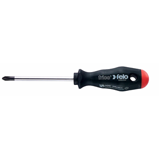 Felo 0715722106 Phillips #0 x 2-3/8" Screwdriver, 2 Component Handle