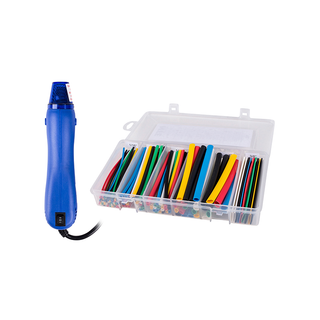 NTE HG-HS-9 Mini Heat Gun and Heat Shrink Assortment Kits