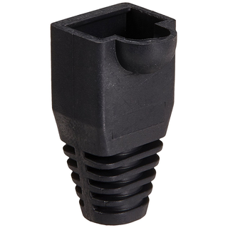 Platinum Tools 105083 RJ45 Boot 6.5mm Max OD, Black, 100-Pack