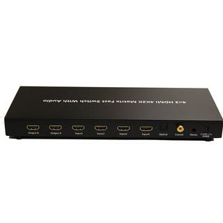 Bytecc HMMSS402K 4x2 HDMI® 4K2K Matrix Fast Switch with Audio