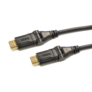 Bytecc HMSW-3 HDMI® High Speed Male to Male Swivel Cable