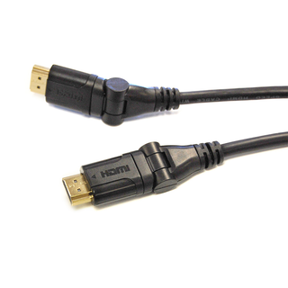 Bytecc HMSW-10 HDMI® High Speed Male to Male Swivel Cable