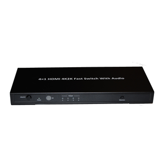 Bytecc HMSW401CK 4x1 HDMI® 4K2K Fast Switch with Audio