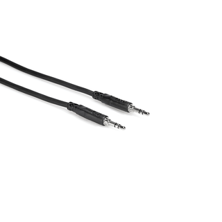 Hosa CMM-105 3.5 mm TRS to 3.5 mm TRS Stereo Interconnect Cable, 5ft