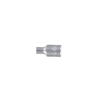 Wiha Tools 33316 6 Point - 1/4 Inch Drive Socket - 4.0mm x 25mm