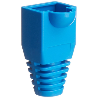 Platinum Tools 105072 RJ45 Boot 6.0mm Max OD, Blue, 100-Pack