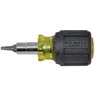 Klein Tools 32562 Stubby Multi-Bit Screwdriver/Nut Driver