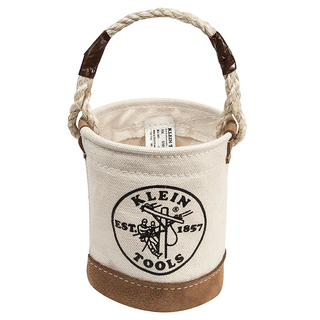 Klein Tools 5104MINI Mini Leather Bottom Bucket