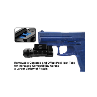 UTG LT-ELP123R-A UTG 400 Lumen Sub-compact LED Ambi. Pistol Light