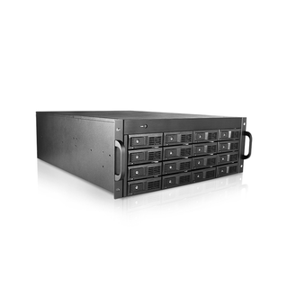 iStarUSA M-4160-JB 4U 3.5" 16-Bay Trayless JBOD Storage Rackmount Chassis