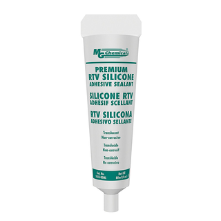 Mg Chemicals 1035-85ML Non Corrosive Translucent Silicone Adhesive