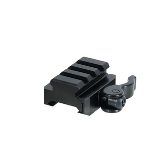 UTG MNT-RSQD403 3-Slot QD Lever Mount Adaptor and Riser, Medium Profile