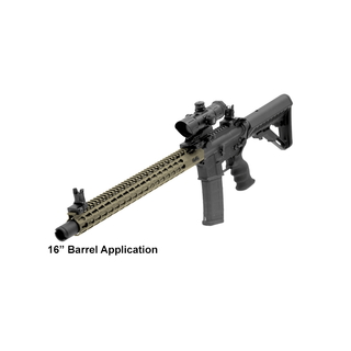 UTG MTU037SSKD PRO AR15 17" Keymod Free Float Handguard-FDE Cerakote