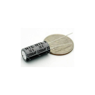 NTE Electronics NEV2200M10FE Series NEV Aluminum Electrolytic Capacitor