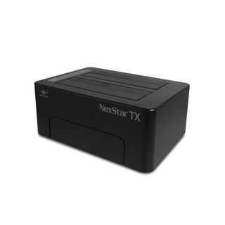 Vantec NST-D428S3-BK  NexStar TX Dual 2.5"/3.5" SATA 6Gb/s to USB 3.0 SSD/HDD Dock