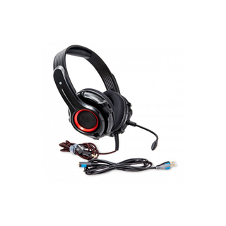 Syba OG-AUD63079 Cruiser PC200 Stereo Gaming Headset with Detachable Boom Microphone for PC