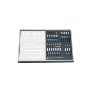 Gedore 2016508 Socket set 3/8 Inch in 2/4 CT tool module, 52 Piece