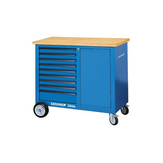 Gedore 1814931 Mobile workbench with 8 drawers