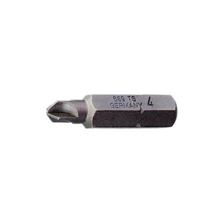 Gedore 1965506 Screwdriver Bit 1/4 Inch Four-Wing TORQ - SET 2 mm
