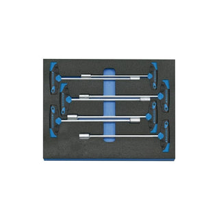 Gedore 2016532 Nut Driver Set In 2/4 CT Tool Module, 7 Pcs