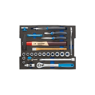 Gedore 2936828 Assortment Mechanic, in 2/2 L-BOXX 136 Module, 26 pcs
