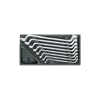 Gedore Ring Spanner Set In 1/3 ES Tool Module