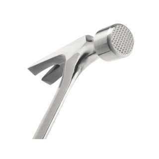 Estwing E3-22CM 22 Oz Framing Hammer W/ Curved Claw,Milled Face , Shock Reduction Blue Vinyl Grip