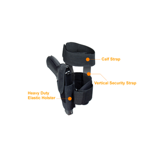 UTG PVC-H190B Concealed Ankle Holster, Black