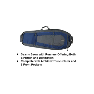 UTG PVC-PSP30BN ABC Sling Pack 30" Multi-Firearm Case w/Electric Blue