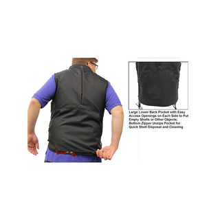 UTG PVC-VM32BB True Hunter Male Sporting Vest (S to M), Black