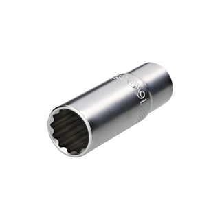 Wiha Tools 33759 12 Point - 3/8" Drive Deep Socket 16.0 mm