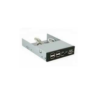 iStarUSA RP-HUB-SAUF 3.5" Combo Hub for USB2.0/ Firewire/ e-SATA