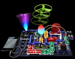 Elenco SCL-175 Snap Circuits LIGHT Electronics Set