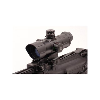 UTG SCP-TDTDQ 6" ITA Red/Green CQB T-dot Sight with Offset QD Mount