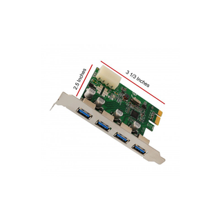 Syba SD-PEX20133 4 Port USB 3.0 PCI-e x1 Card