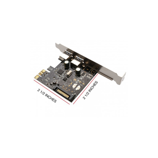 Syba SD-PEX20160 2 Port USB 3.0 PCI-e 2.0 x1 Card