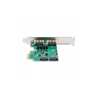 Syba SD-PEX40100 2 Port SATA III RAID PCI-E 2.0 x1 Card