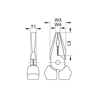 Gedore 6730720 Combination Pliers 200 mm