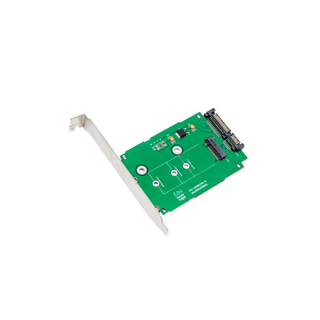 Syba SI-ADA40083 M.2 NGFF to 2.5" SATA III Card with Full and Low Profile Brackets (B or B+ M key)