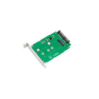 Syba SI-ADA40083 M.2 NGFF to 2.5" SATA III Card with Full and Low Profile Brackets (B or B+ M key)