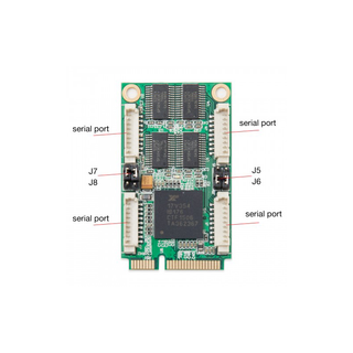 Syba SI-MPE15047 4 Port Serial Mini PCI-E Controller Card