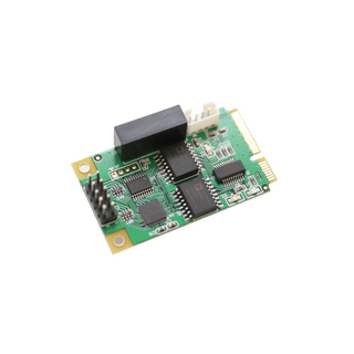 Syba SI-MPE15062 Full Size Mini PCIe card or USB 2.0 1 Port Serial DB9 RS232 / 422 / 485 Adapter