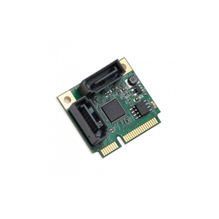 Syba SI-MPE40095 Half Height 2 Port SATA III RAID Mini PCI-e 2.0 Card