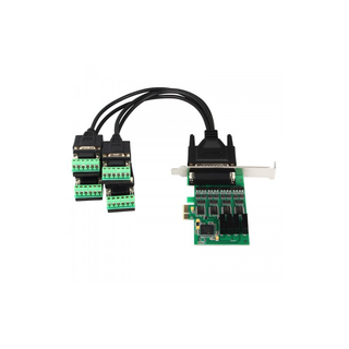 Syba SI-PEX15042 4 Port RS-232 Serial PCI-e 2.0 x1 Card