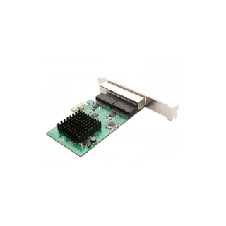 Syba SI-PEX24042 4 Port Gigabit Ethernet PCI-e x1 Network Interface Card