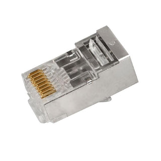 Simply45 S45-1550  Cat5e Shielded Internal Ground  PassThrough RJ45