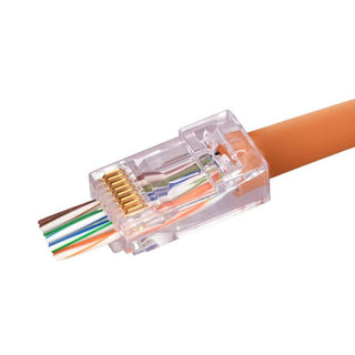 Simply45 S45-1700  Cat6/6a Unshielded  Staggered  Pass Through RJ45