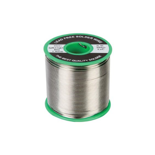 Velleman SOLD500GLF Lead Free Solder with Resin Core Sn 99.3%, Cu 0.7%, 0.04" Diameter 1.10 lbs Spool